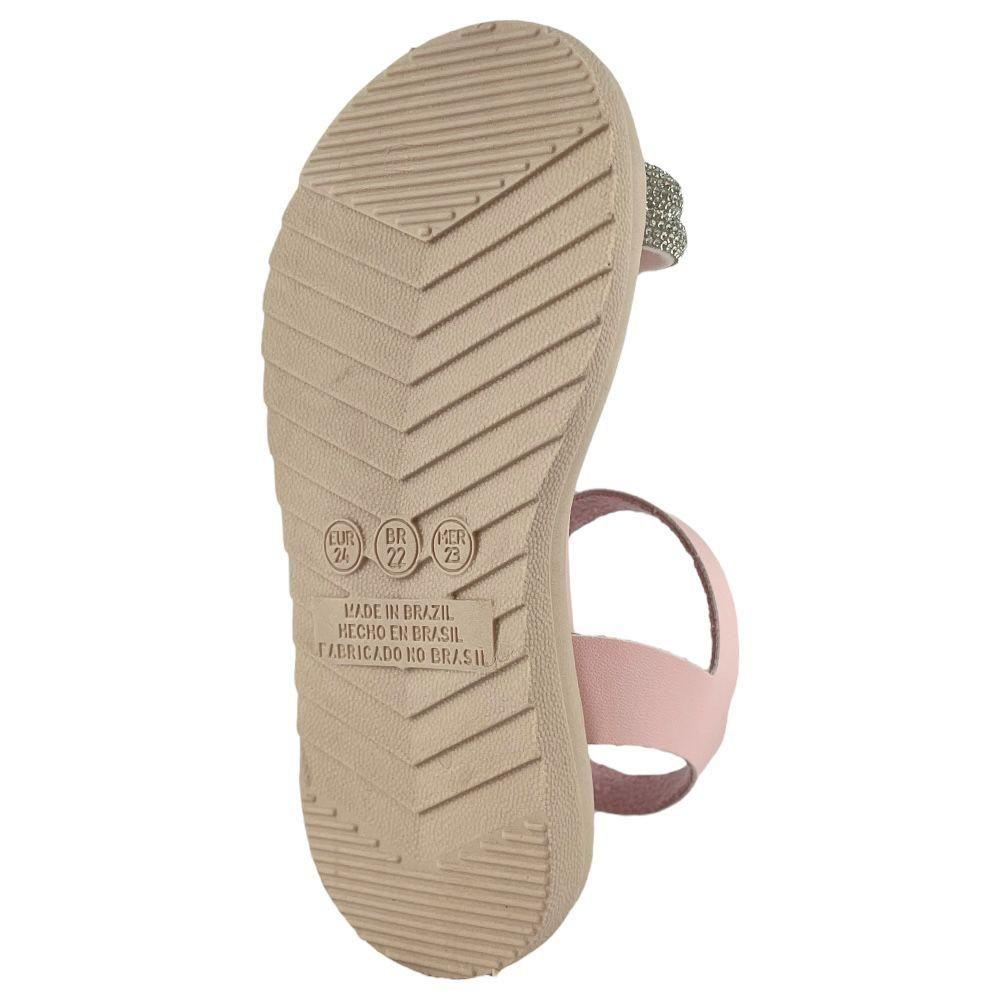Sandália WorldColors Infantil Feminino Strass 359003 WORLD