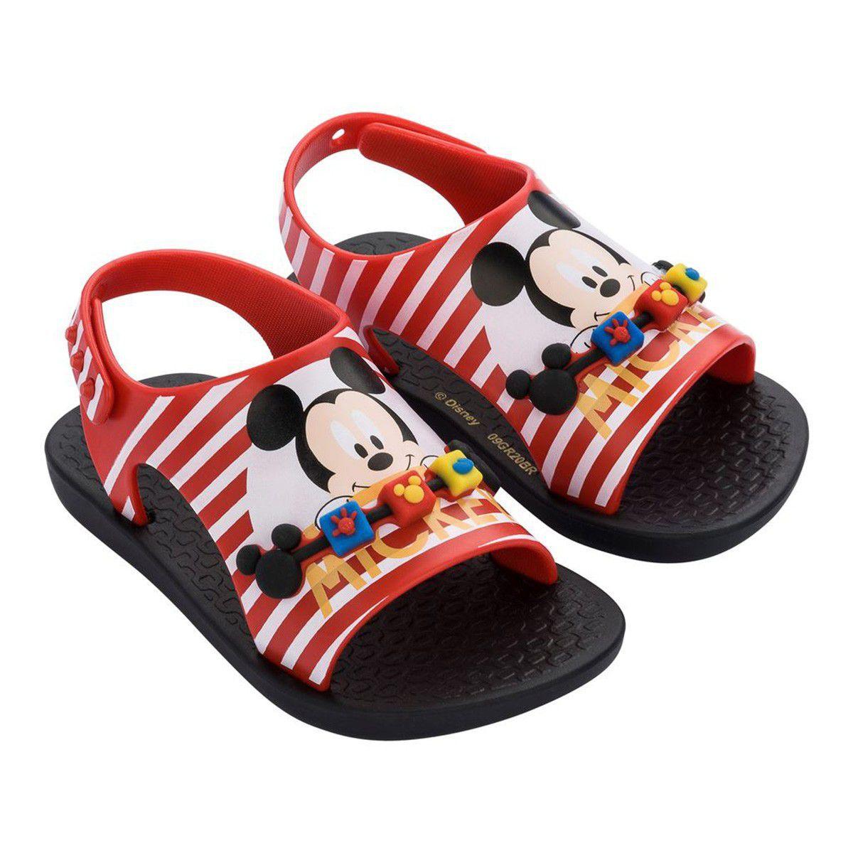 sandalia infantil ipanema mickey