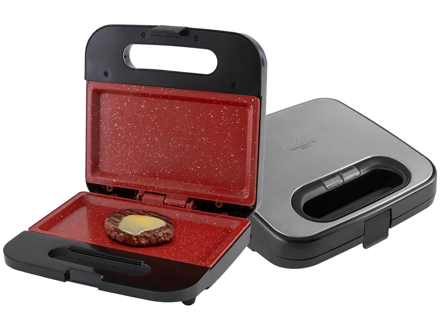 Sanduicheira Britânia BGR16 750W Preta 66701194