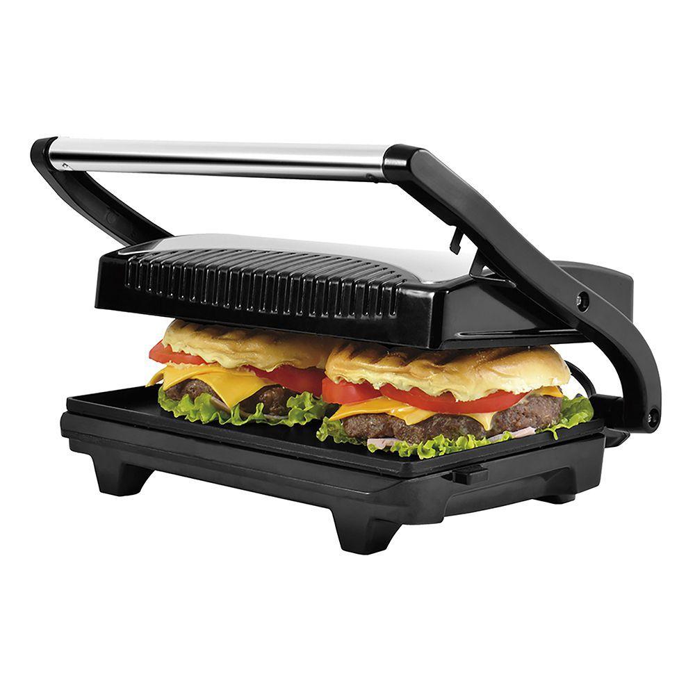 Sanduicheira e Grill Britânia Press Inox Grill Magazine Luiza