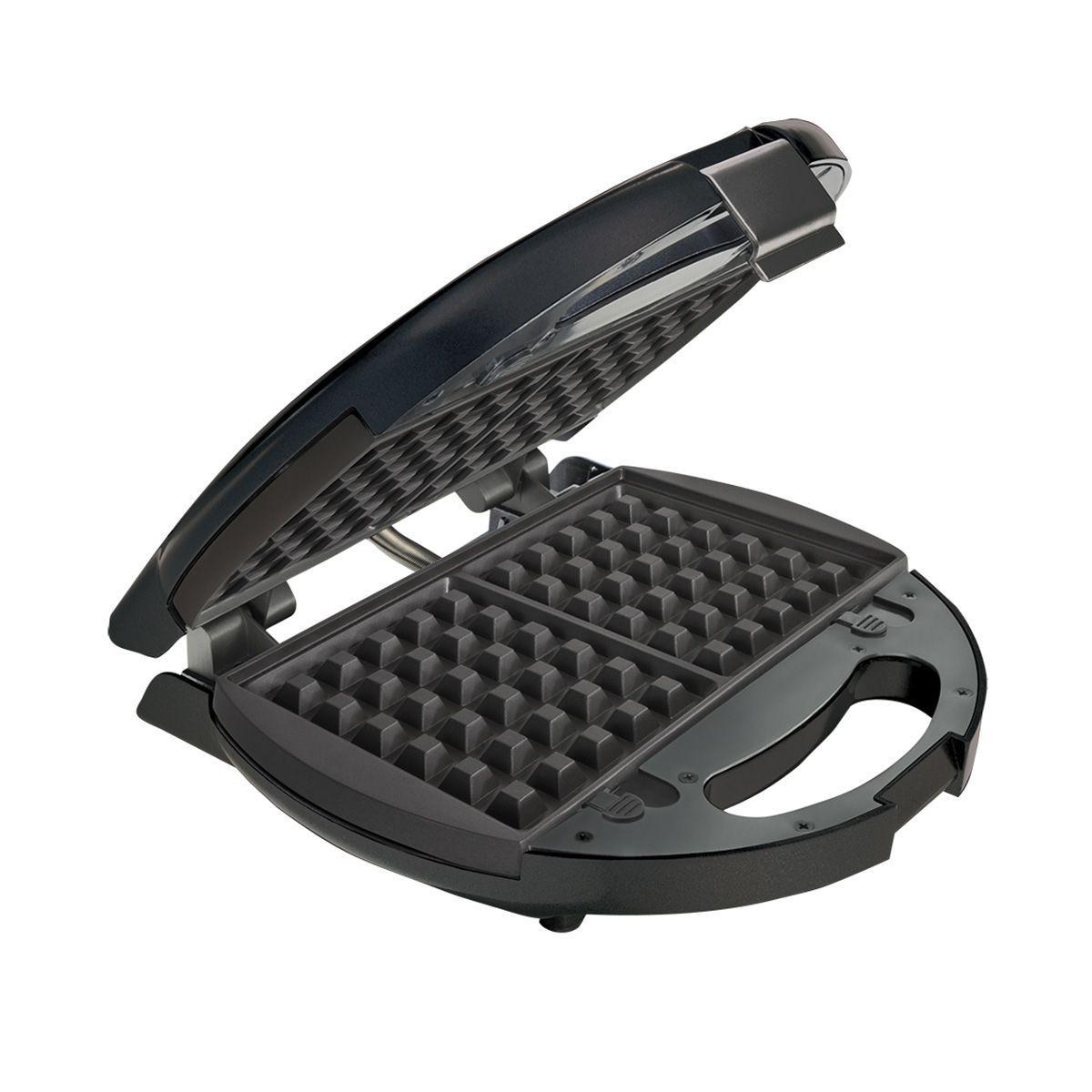 Sanduicheira E Máquina Waffle Oster Chrome Antiaderente Grill Magazine Luiza