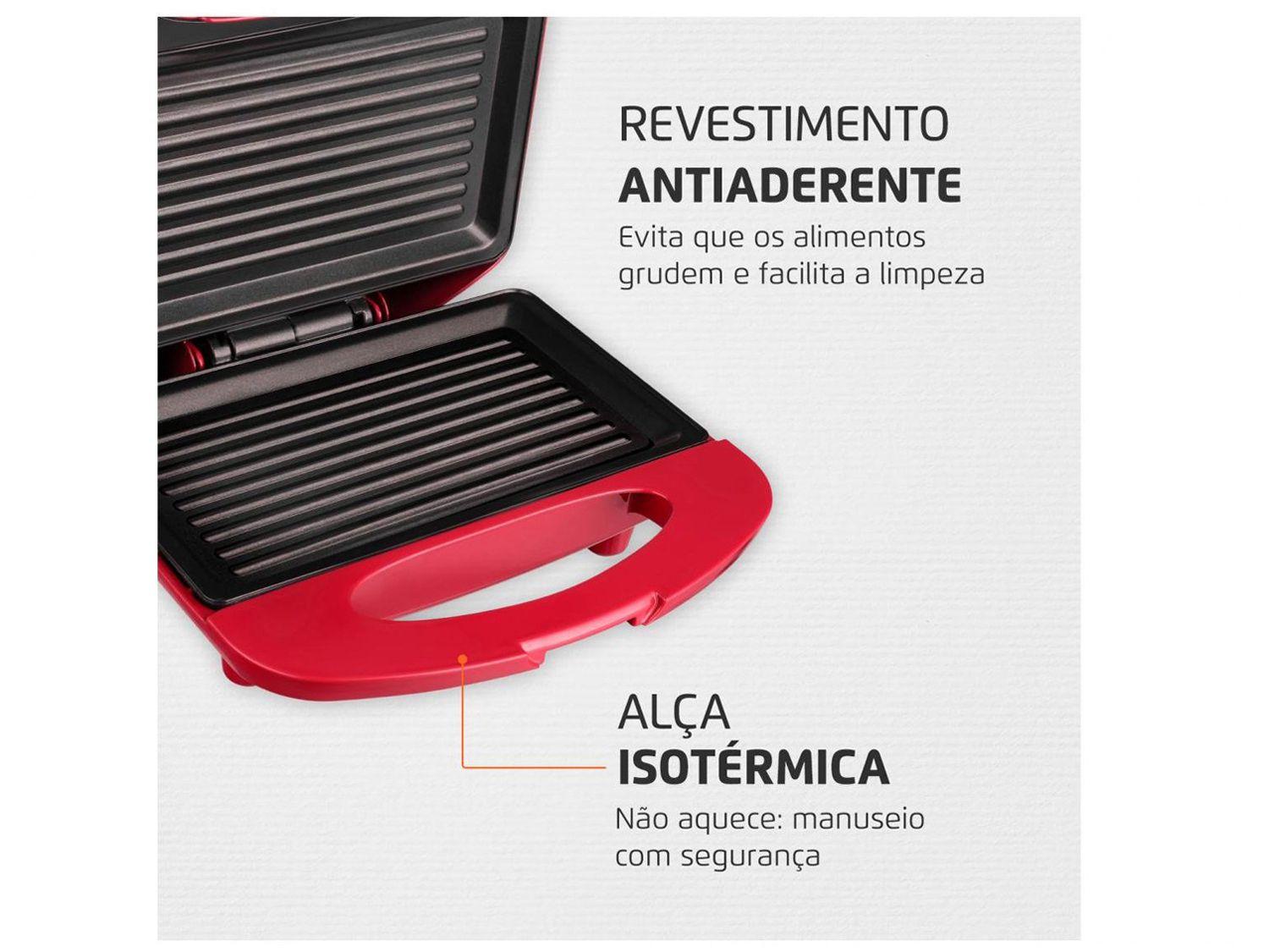 Sanduicheira Grill Mondial Premium S-19