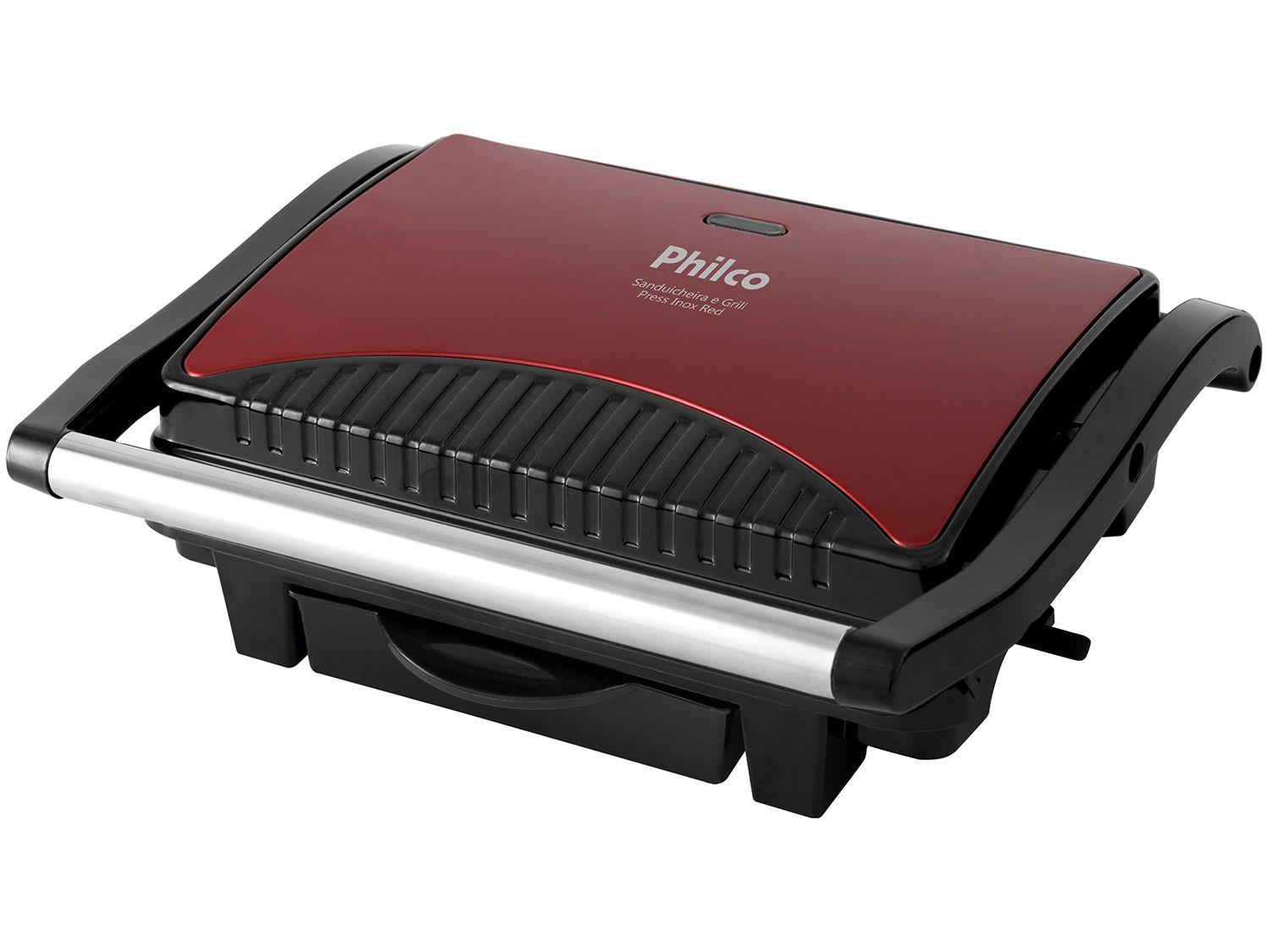 Sanduicheira/Grill Philco Press Inox 56702018 1200W Antiaderente
