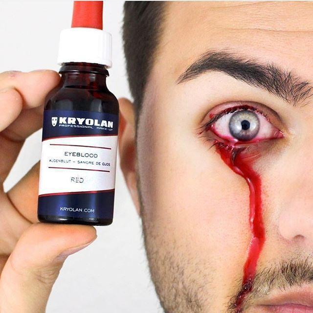 Sangue para olhos vermelho artificial Kryolan 20 ml - Sangue Artificial - Magazine Luiza
