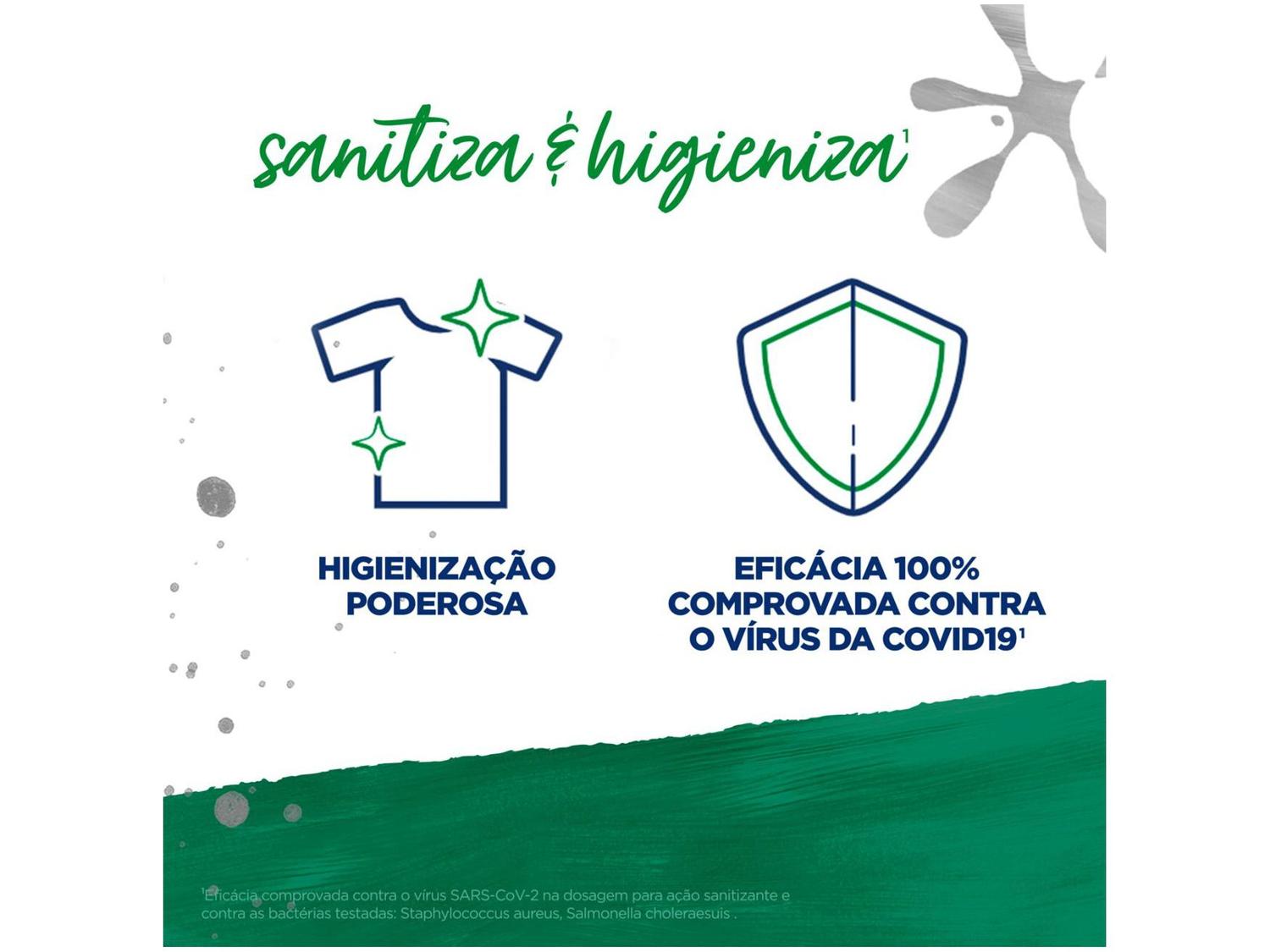 Sanitizante em Pó Omo Lavagem Perfeita Sanitiza e Higieniza 2,2kg