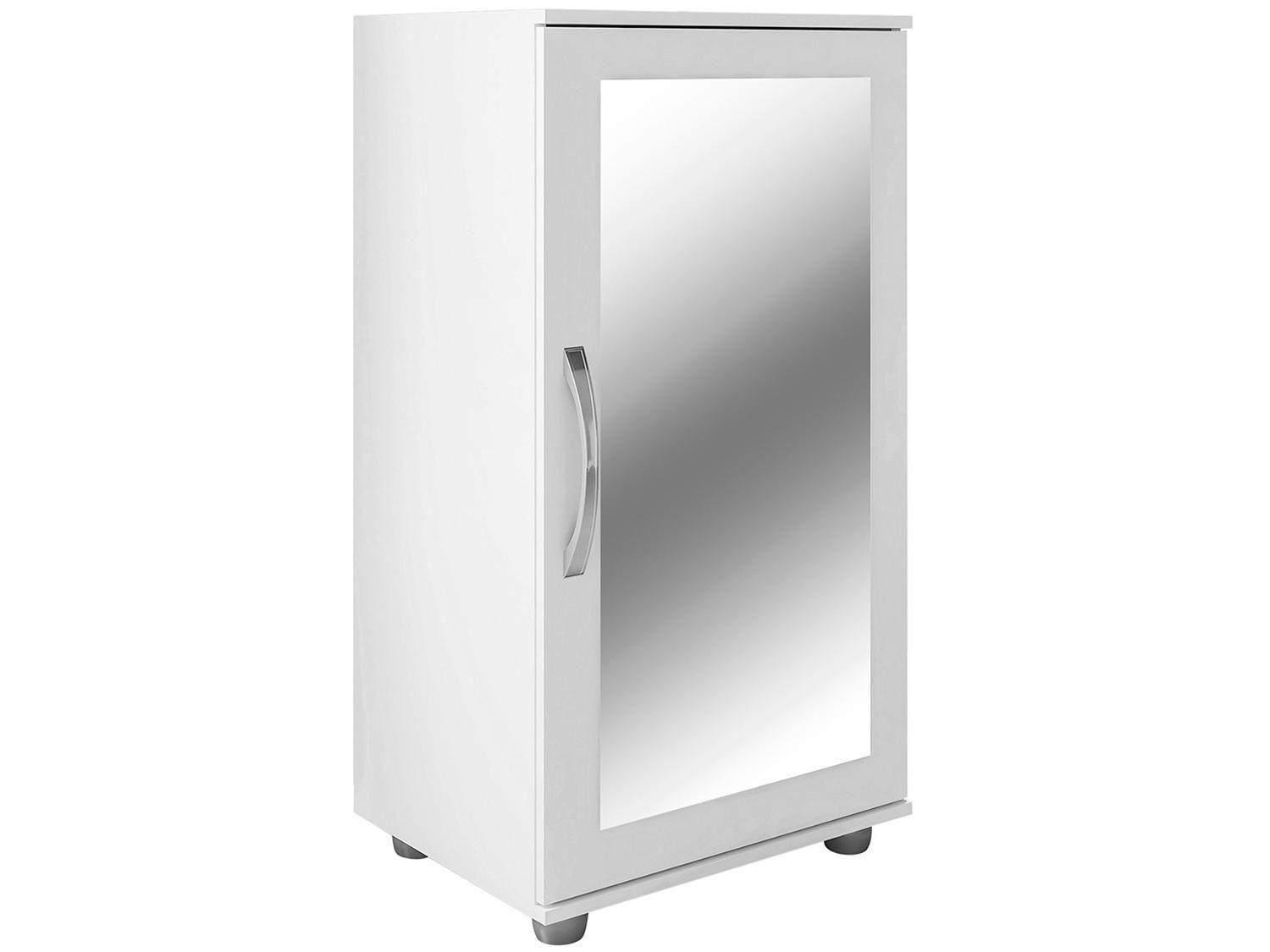 Imagem de Sapateira 1 Porta 4 Prateleiras com Espelho