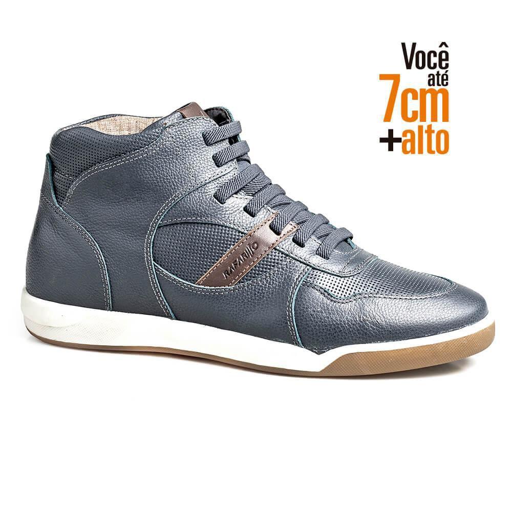 Sapatenis Couro Rafarillo Masculino Salto 7cm Dia a Dia - Sapatênis  Masculino - Magazine Luiza