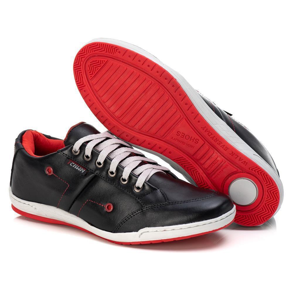 Sapatenis Couro Tchwm Shoes Masculino Confortavel Macio - Sapatênis  Masculino - Magazine Luiza