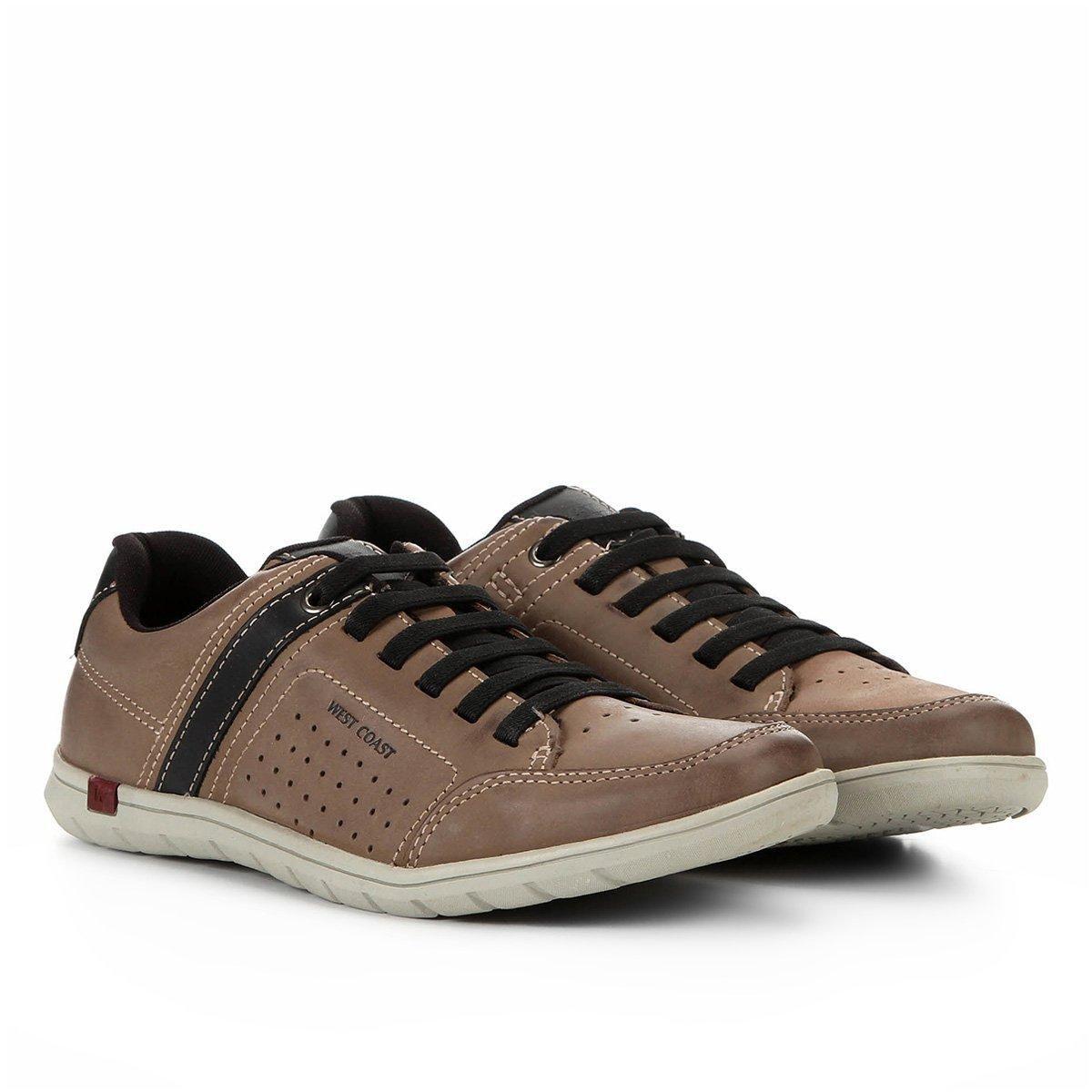 Sapatênis Couro West Coast Mick Masculino - Sapatênis Masculino - Magazine  Luiza