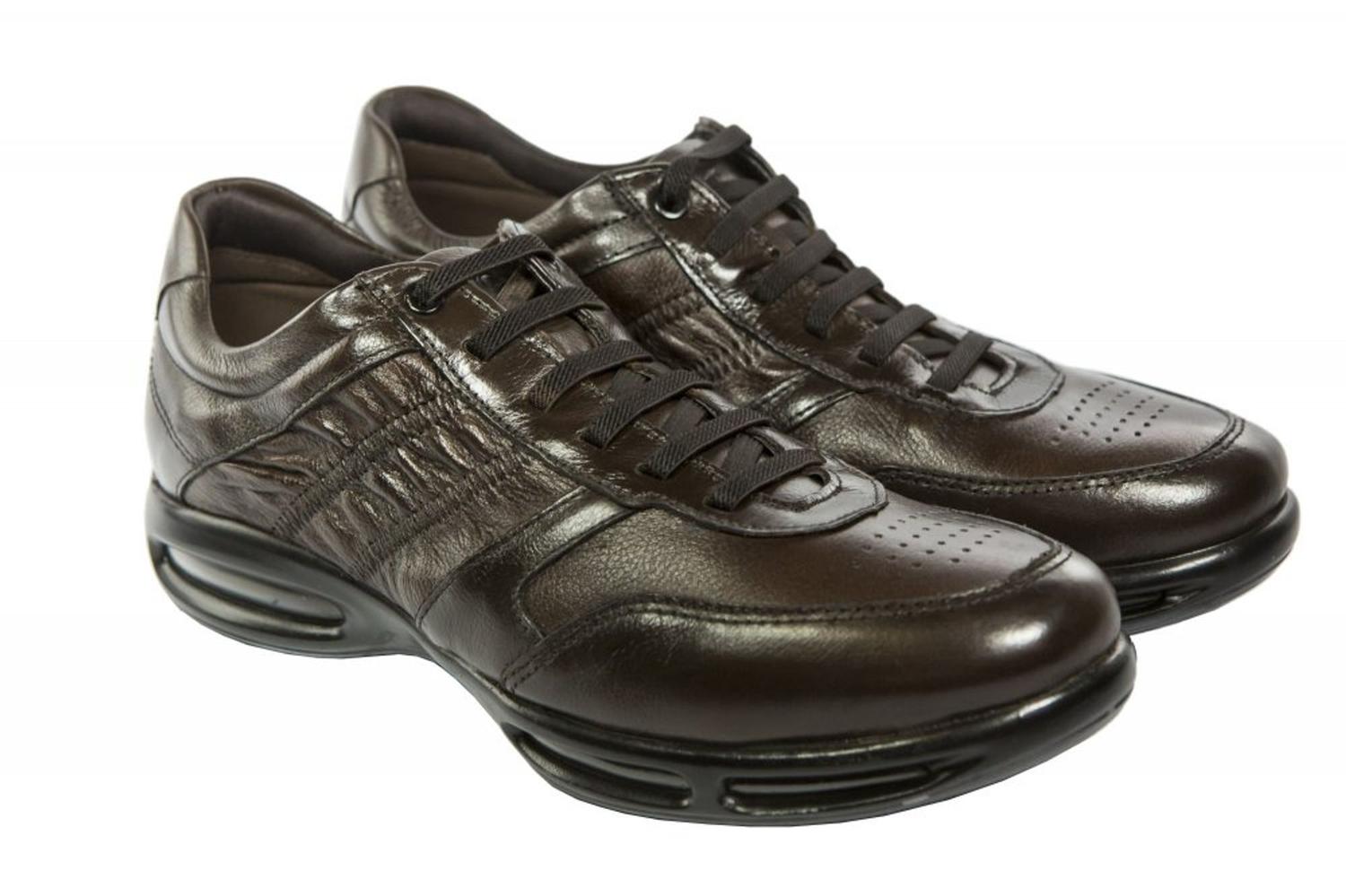 Sapatênis Democrata Air Full - Cód 114106 Café Tam 43 - Sapatênis Masculino  - Magazine Luiza