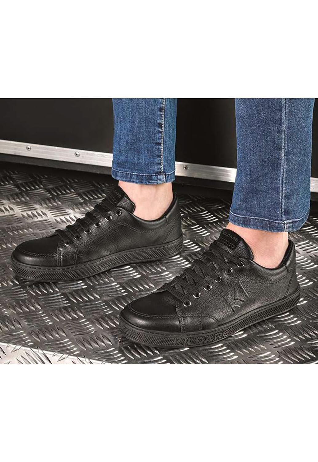 Sapatênis Kildare Essential Couro Preto - Sapatênis Masculino - Magazine  Luiza