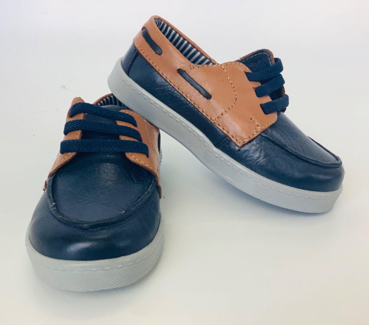 sapatenis azul marinho infantil