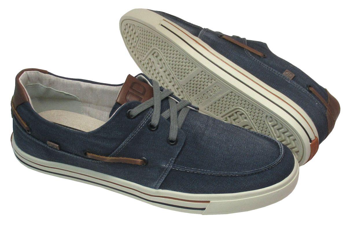 Sapatênis Masculino Democrata Urban 209106 Jeans - Sapatênis Masculino -  Magazine Luiza