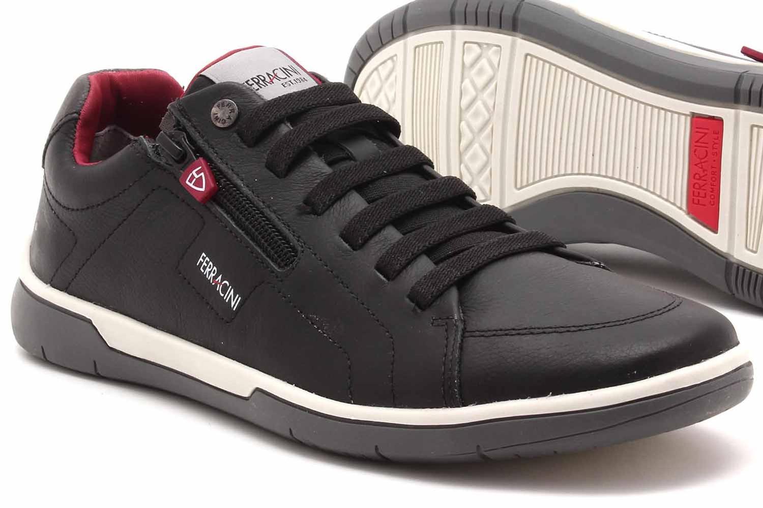 Sapatênis masculino ferracini xt couro zíper masculino 7250-630 - Sapatênis  Masculino - Magazine Luiza