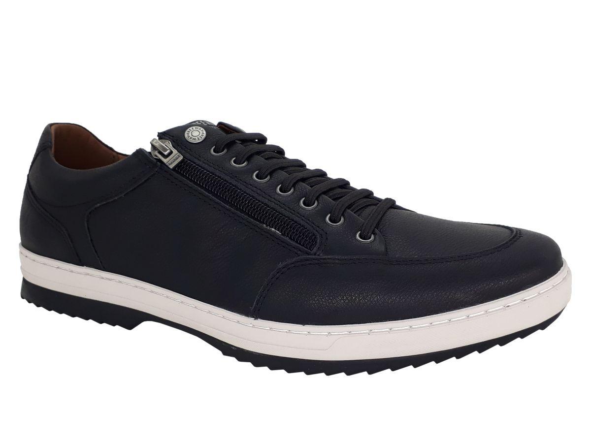 Sapatênis Masculino FreeWay Hallf com Zíper Lateral e Cadarço Elástico  Original - Sapatênis Masculino - Magazine Luiza