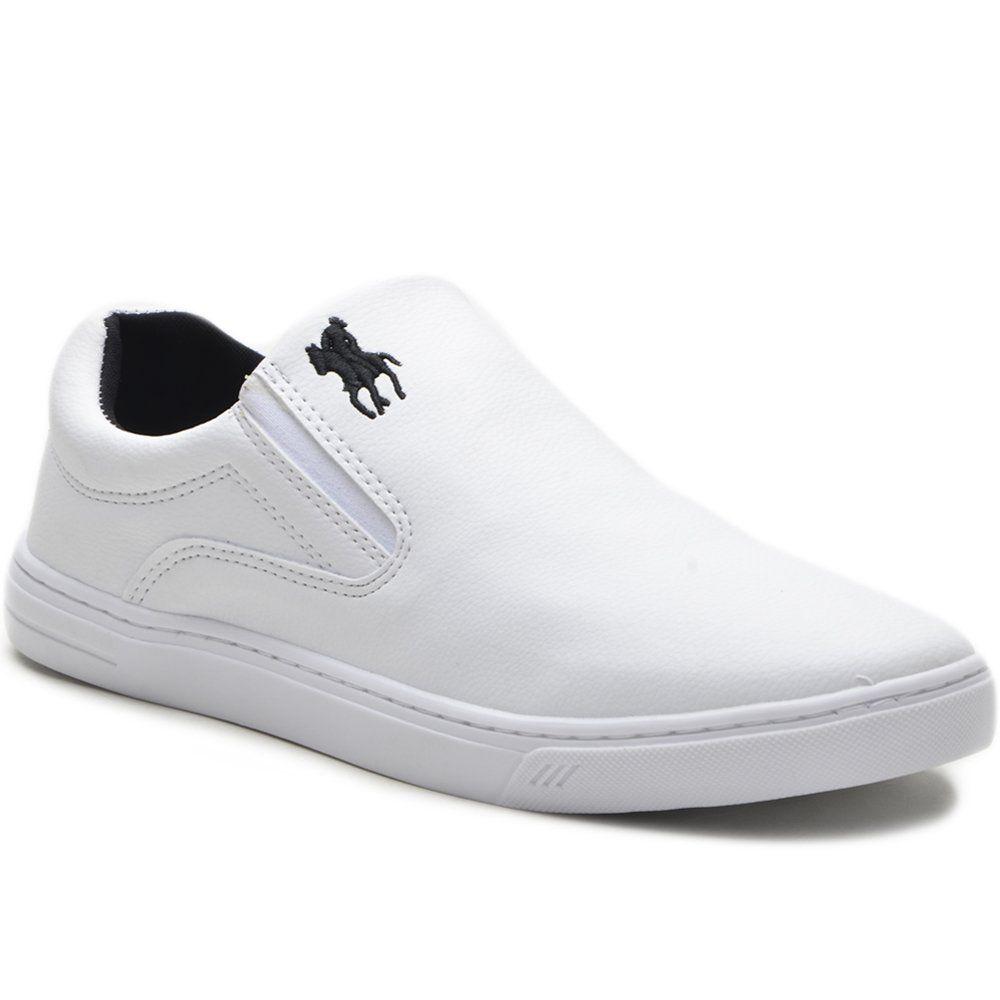 slip on masculino branco