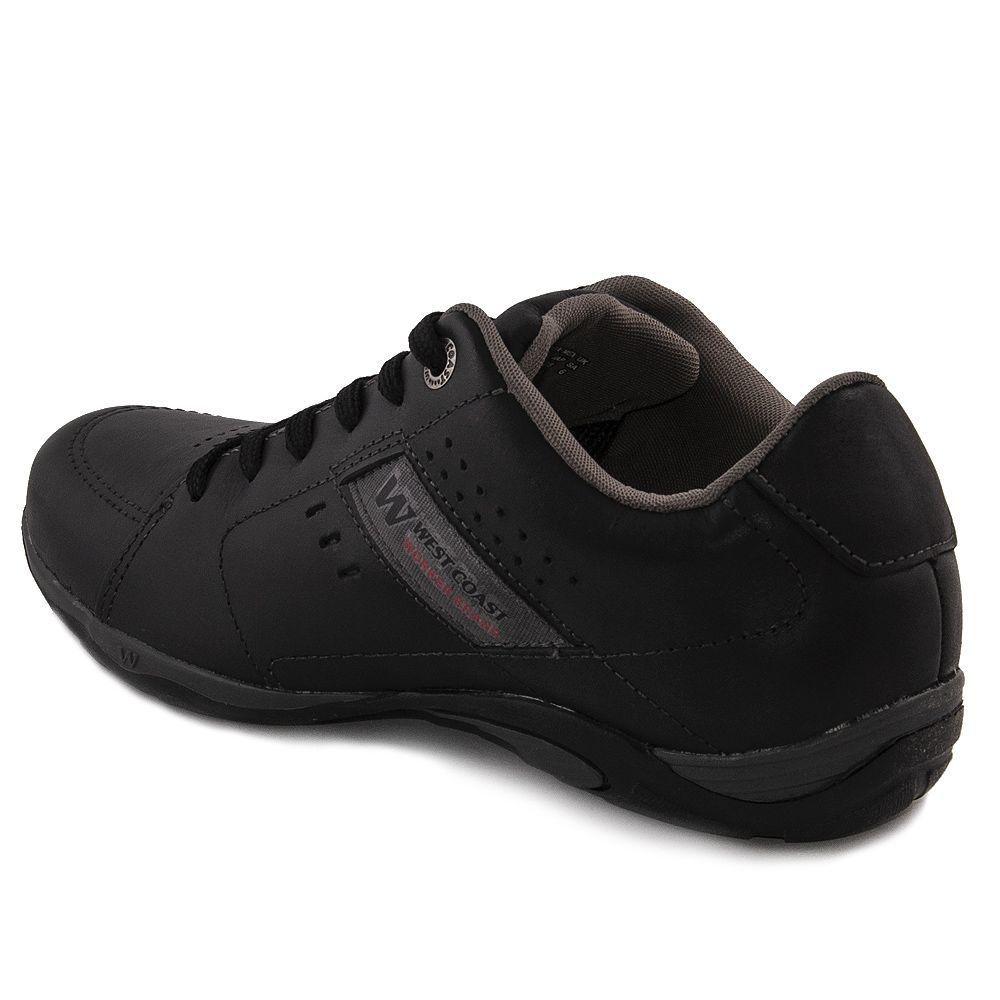 sapatênis couro west coast parker