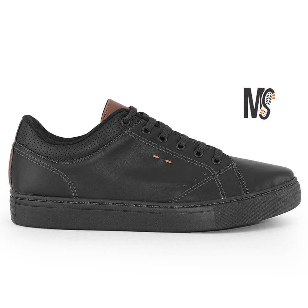 Sapatênis MS Seven All Black Tamanhos 39 a 44 - MEU SAPATO - Outros Moda e  Acessórios - Magazine Luiza