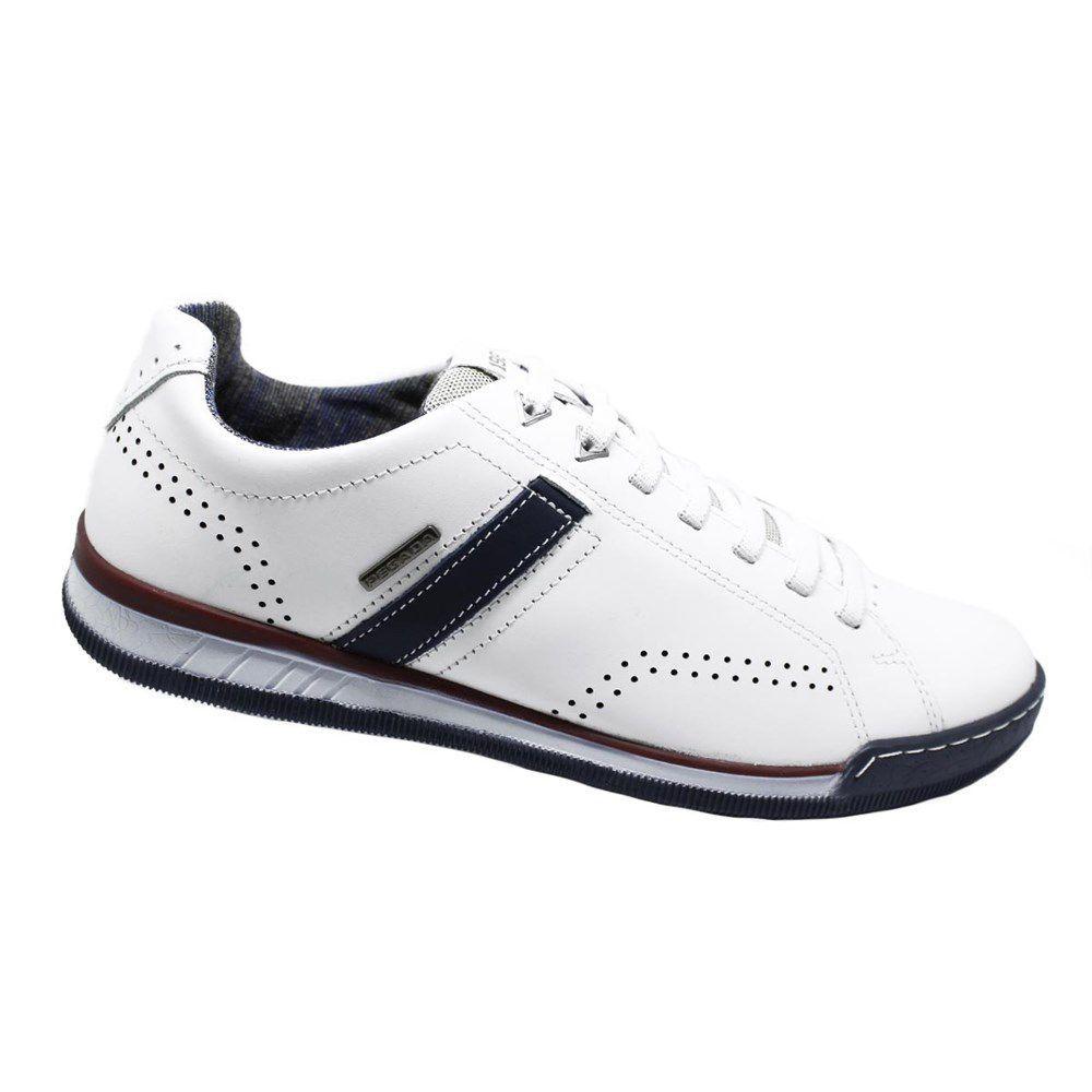 Sapatênis Pegada Napa Soft Branco 116912 - Sapatênis Masculino - Magazine  Luiza