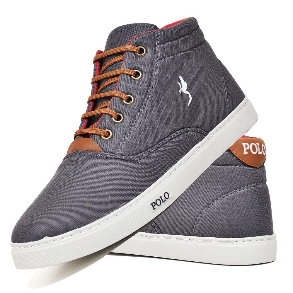 Sapatenis Tenis Cano Alto Casual Masculino Botinha - REF - Sapatênis  Masculino - Magazine Luiza