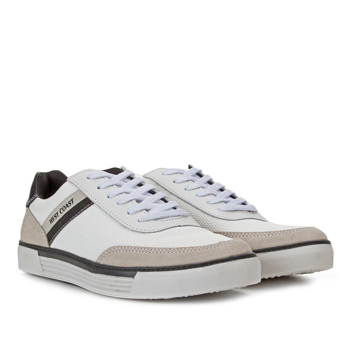 Sapatênis Masculino West Coast Malibu Ref: 187404 Couro em Promoção |  Ofertas na Americanas