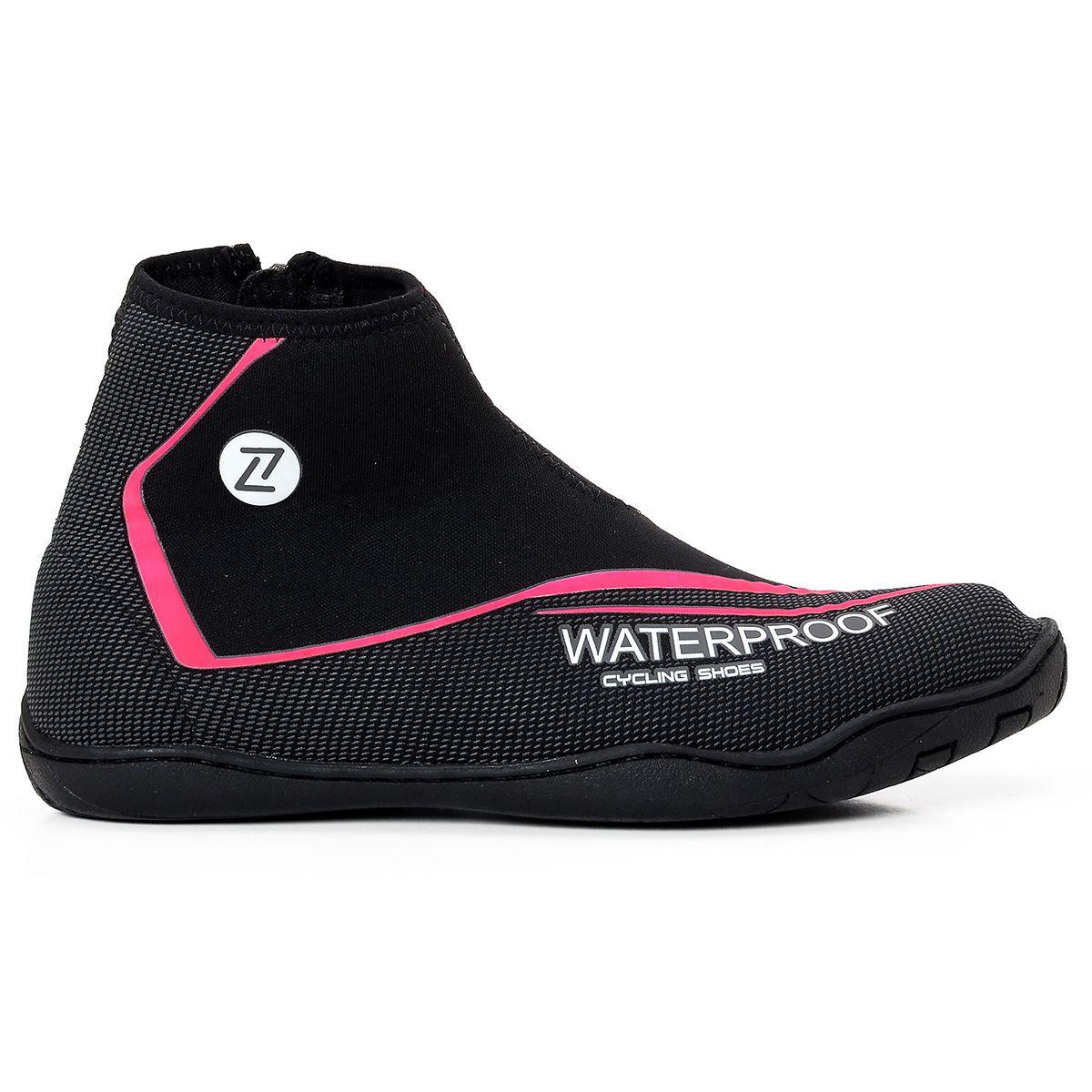 Sapatilha Aquática Feminino Masculino Botinha Neoprene Ciclismo