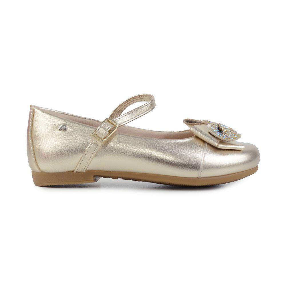 Sapato Dourado Sapato Infantil Pampili PromoÃ§Ã£o Sapatilha