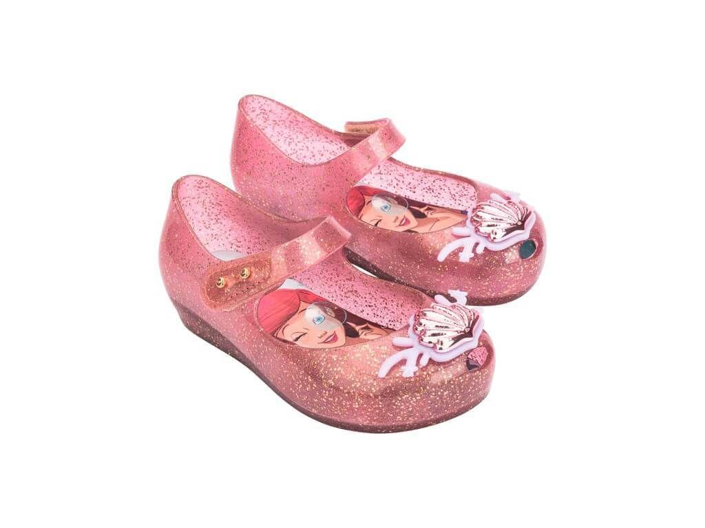 Sapatilha Infantil Mini Melissa Baby Ultragirl Princesas Disney