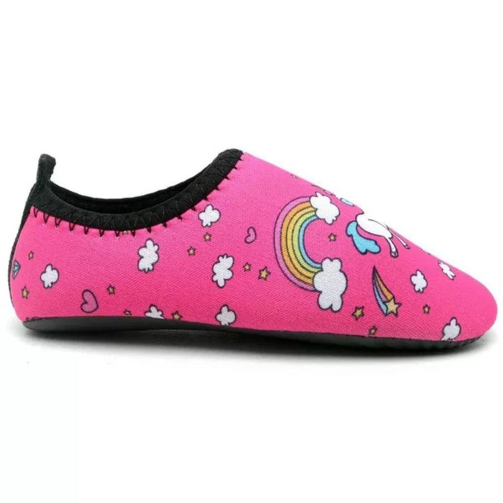 Sapatilha Neoprene Infantil Sapatilha Unicornio Infantil Sapatilha