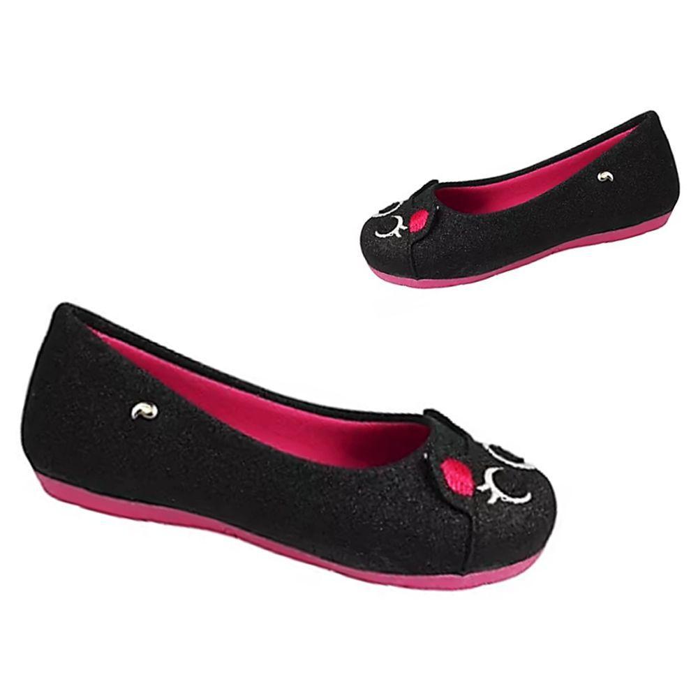 sapatilha infantil pampili preta