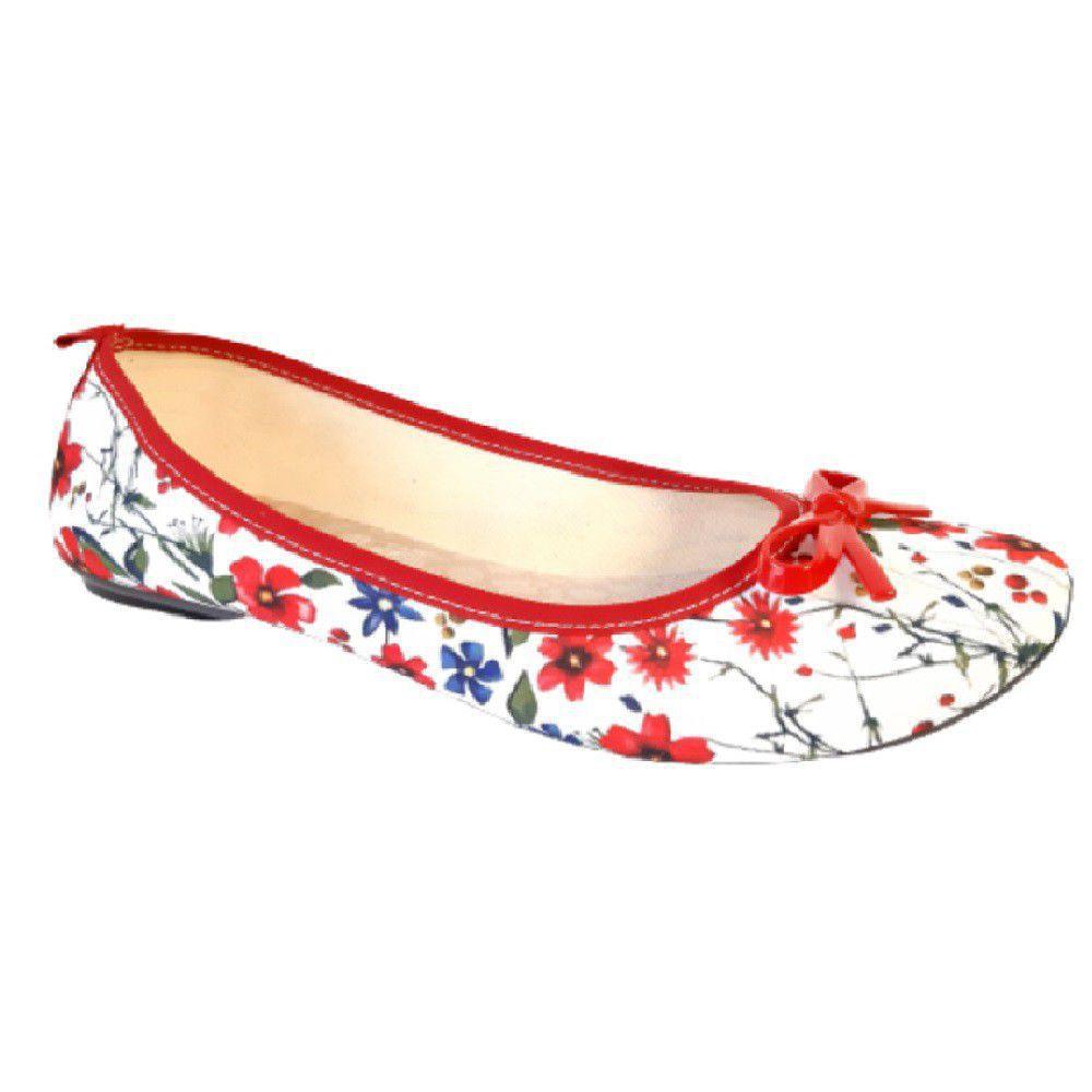 sapatilha moleca vermelha