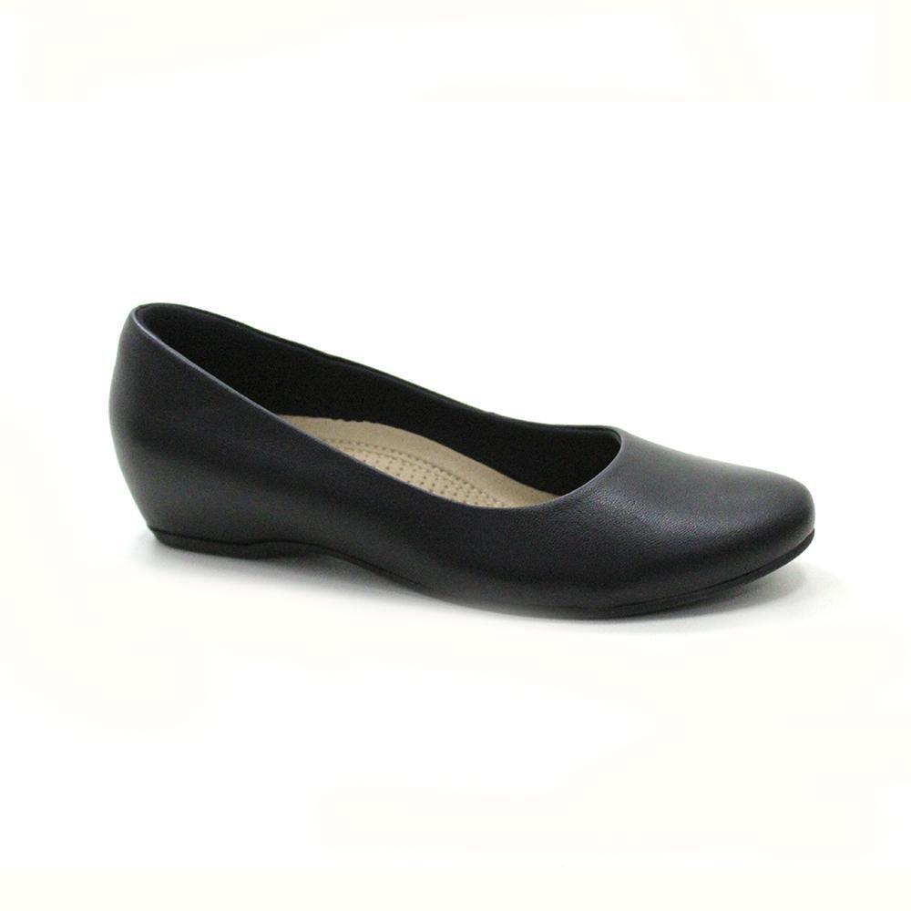 sapatilha usaflex com salto embutido