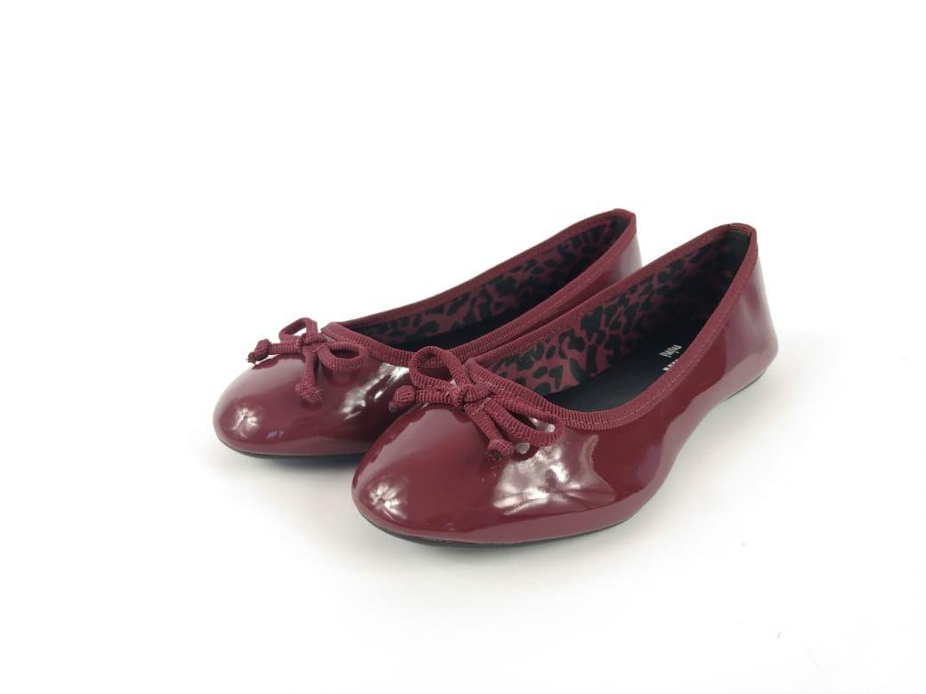 sapatilha marsala infantil