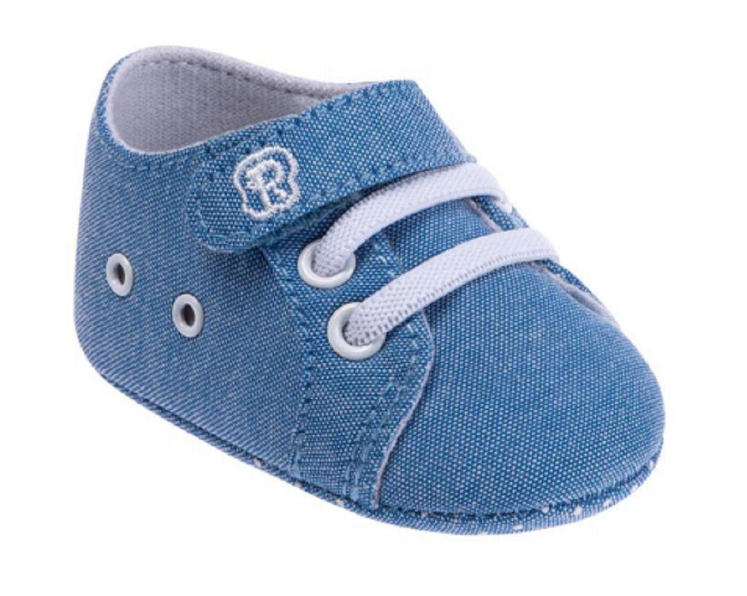 Sapatinho Bebê Jeans - Pimpolho - Sapatinho de Bebê - Magazine Luiza
