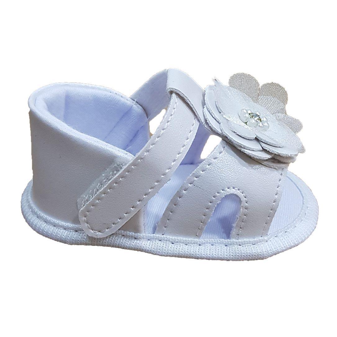 Sapatinho Branco Batizado Bebe Sapatilha Chinelo Pelo Rosa Keto - Sapatinho  de Bebê - Magazine Luiza