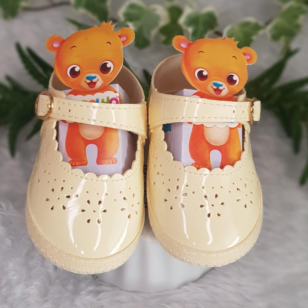 sapatinhos de bebe pimpolho feminino