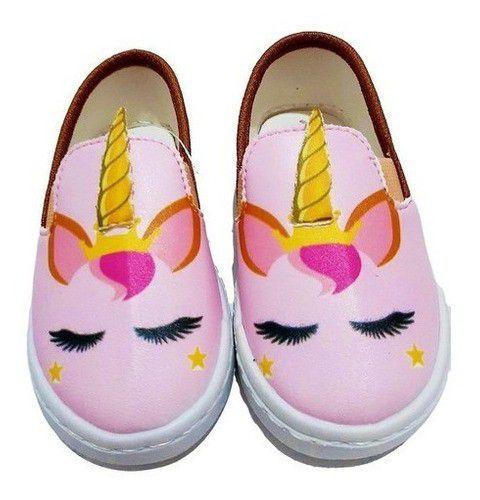 Sapatinho Infantil Menina Tenis Bebe Bichinhos Zoo Unicórnio - anjo da  mamãe - Tênis Infantil - Magazine Luiza