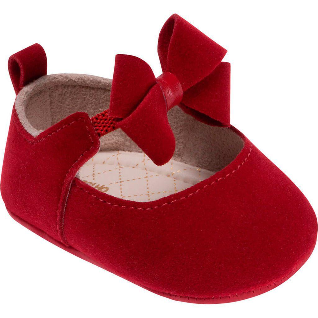 Sapatinho Pimpolho Menina - Vermelho - Sapatinho de Bebê - Magazine Luiza