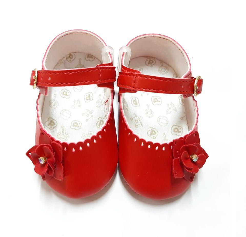 Sapato Bebê Pimpolho 0 à 6 meses Super confortável Vermelho - Calçados para  Bebês - Magazine Luiza