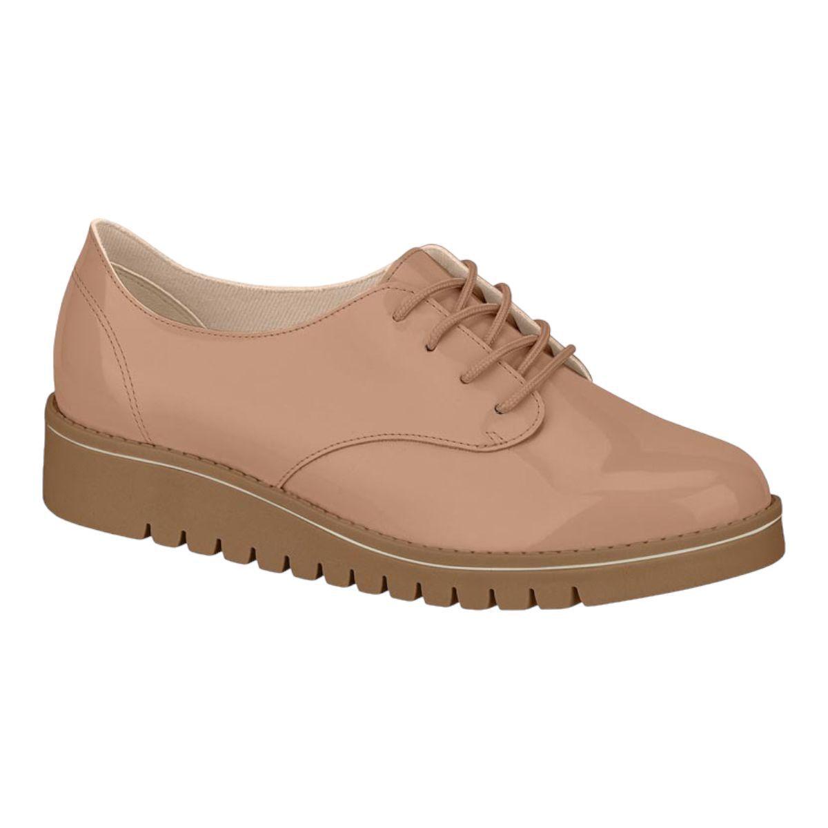 Sapatos Oxford Oxford Feminino Verniz Tratorado Beira Rio Oxford