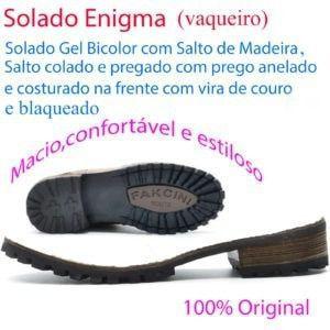 tenis com salto de madeira