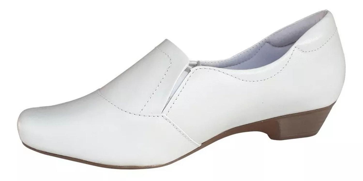 Sapato Branco Social Enfermeira Medica Neftali Couro Nr 32 - Outros Moda e  Acessórios - Magazine Luiza