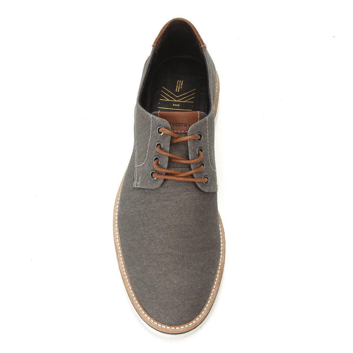 sapato casual couro reserva tratorado