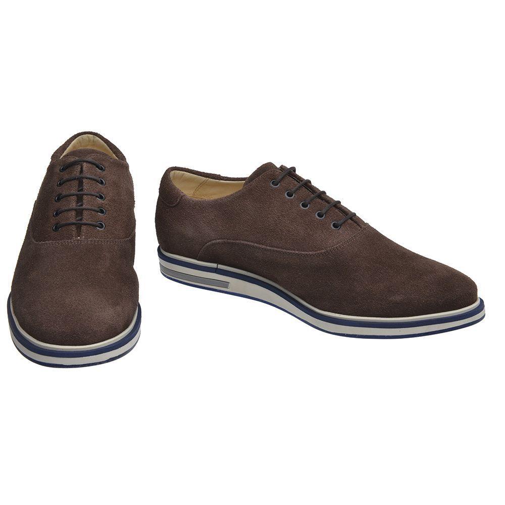 sapato casual masculino camurça