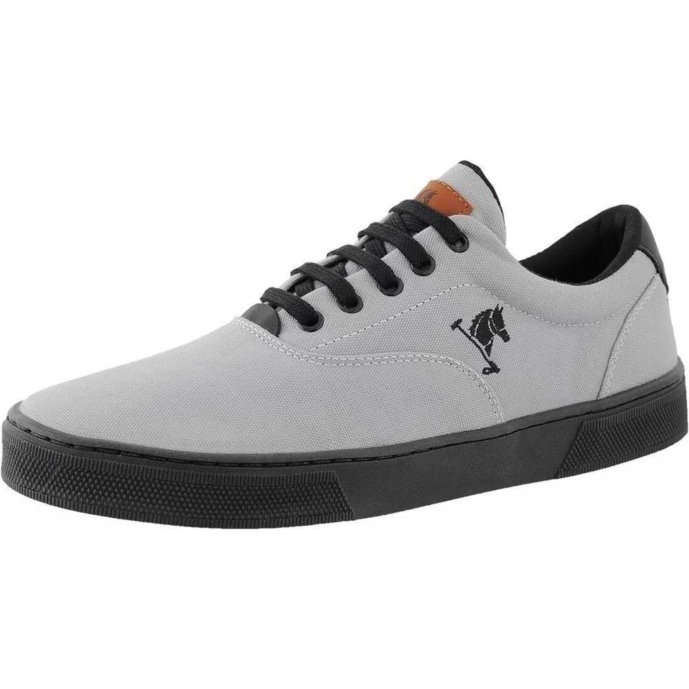 Sapato Casual Masculino Polo Lona Cadarço Cano Baixo Prático - Polo Joy -  Sapato Casual Masculino - Magazine Luiza