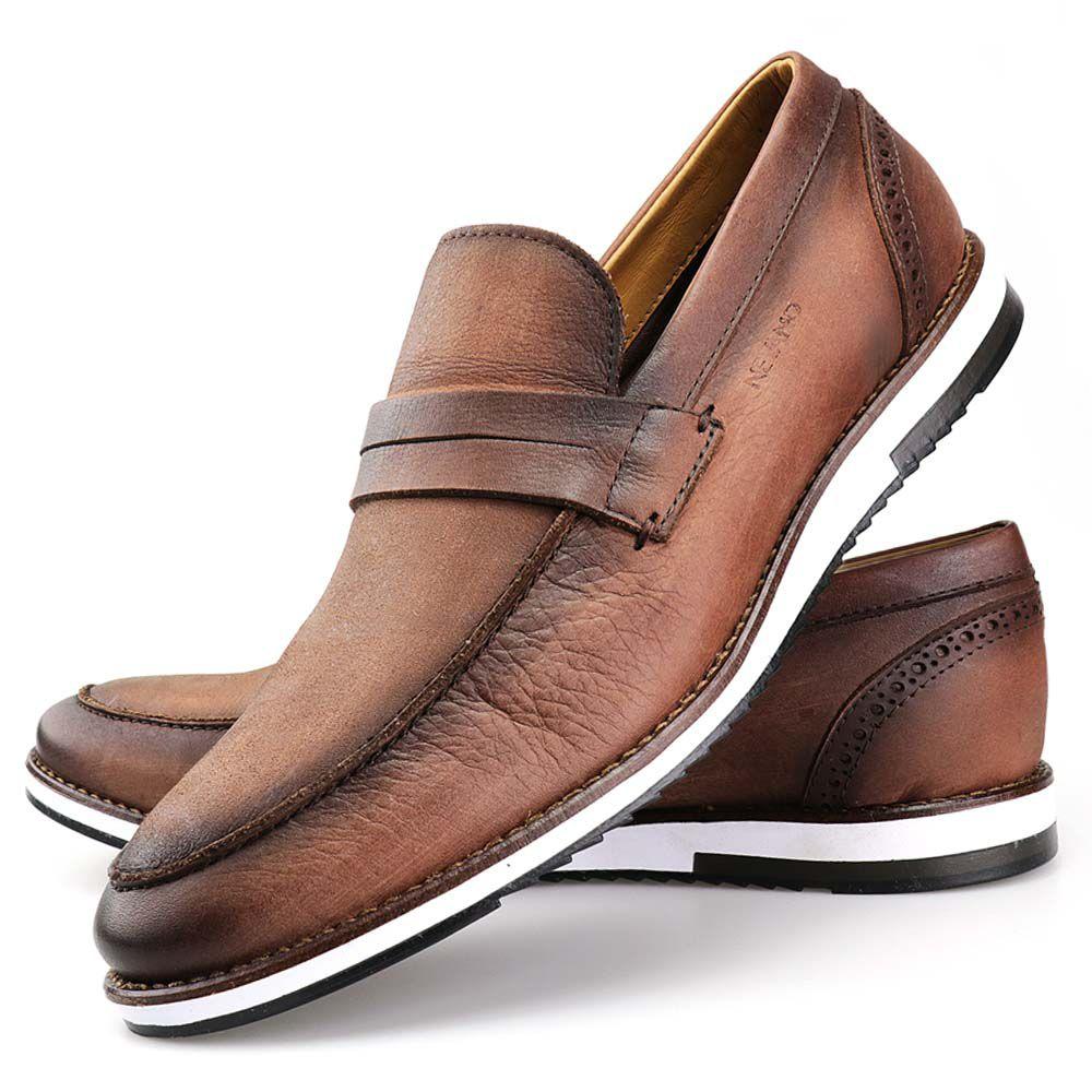 oxford marrom masculino