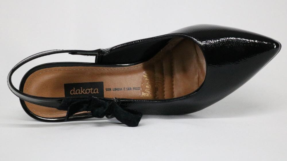 sapato dakota preto verniz