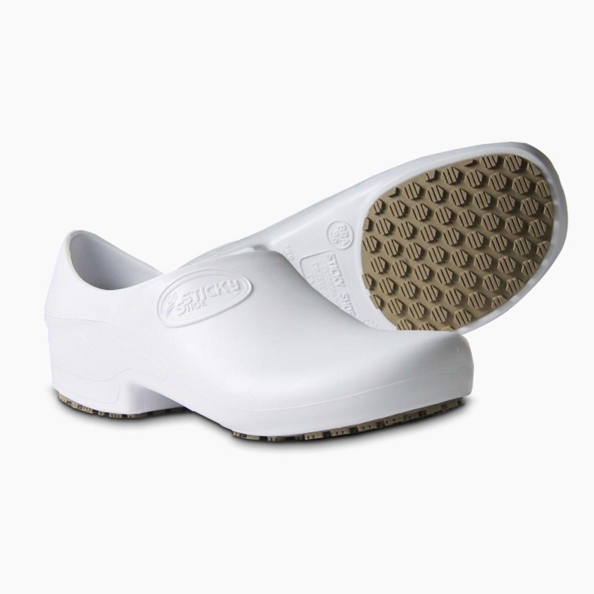 Sapato de Borracha Antiderrapante Branco Man Sticky Shoes - Sapato de  Segurança - Magazine Luiza