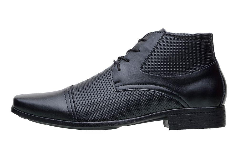 Sapato De Couro Social Cano Alto Com Cadarço Leve bota masculina - Fierre -  Sapato Social Masculino - Magazine Luiza