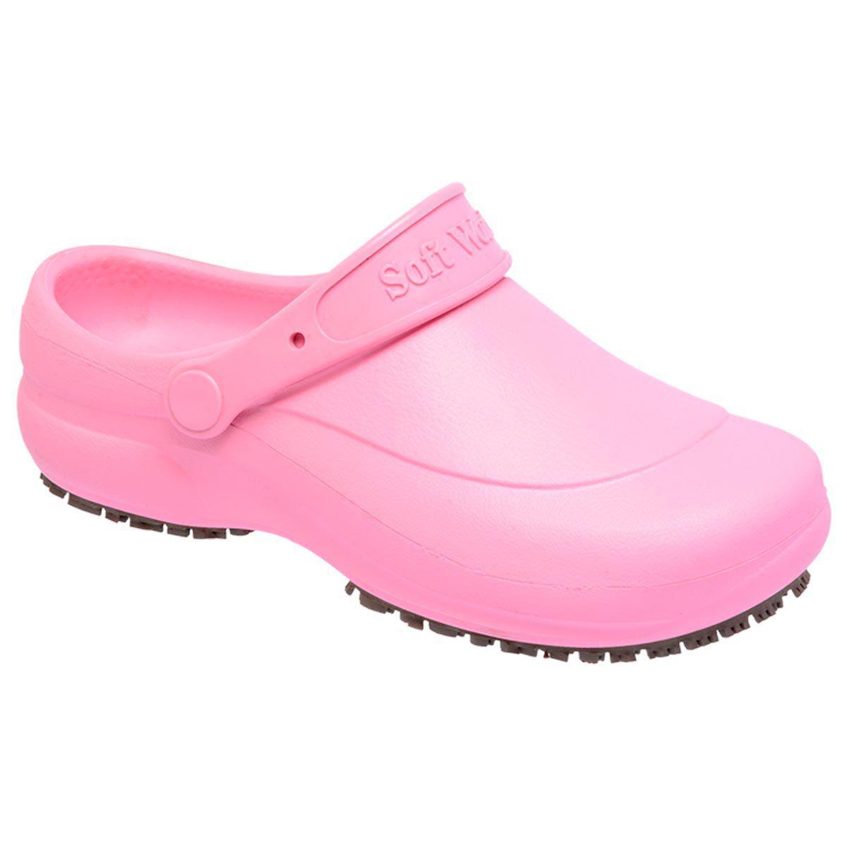 Sapato Enfermagem Hospital Antiderrapante Babuch Softworks BB60 Rosa - Fita  Antiderrapante - Magazine Luiza